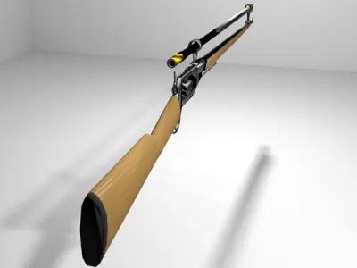 Revolver - Rifle Type 2 3D model