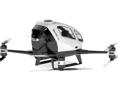 DRONE-TAXI EHANG 184 3D model