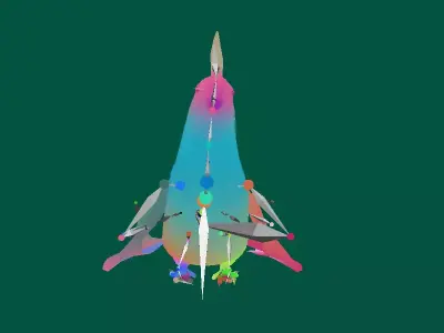 Cockatiel Parrot Bird Free low-poly 3D model