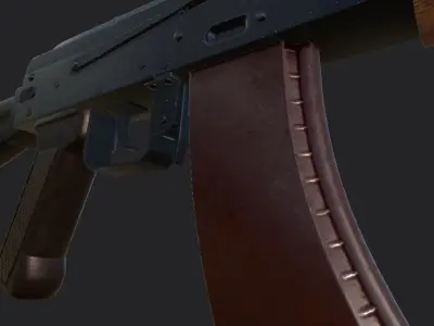 Aks 74u 3D model
