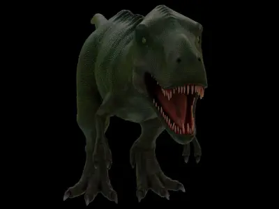 Tyrannosaurus Rex  Low-poly 3D model