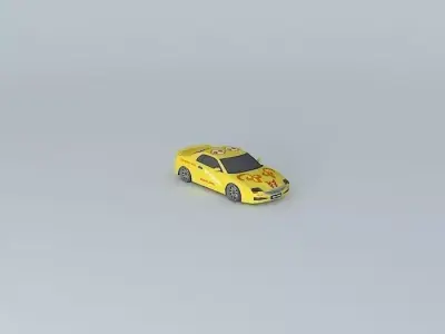 Modified 1998 Alpha Airstream Free 3D model