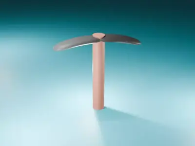 3D model of pickaxe 3D model