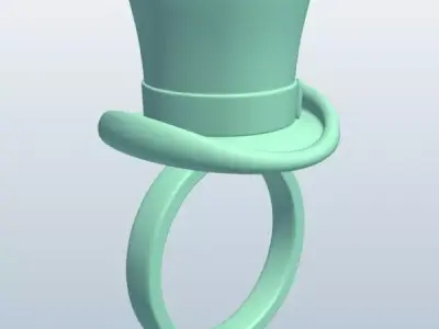 ring head Free 3D model