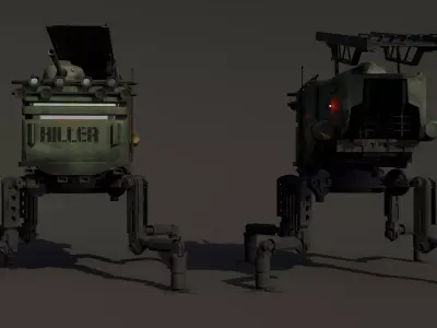 CV-26 Katiusha Low-poly 3D model