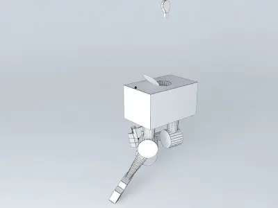 Robotic Scientist Free 3D model