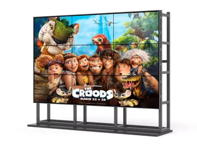 Advertising Screen Display 3D model purchase