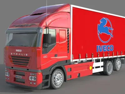 Iveco Stralis 480 truck 3D model