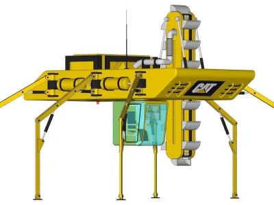 Pack 13 Industrial 3D model