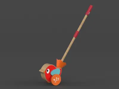 Baby Walking Bird 3D model
