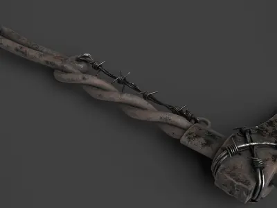 Modifiable Strike Weapon 01 3D model
