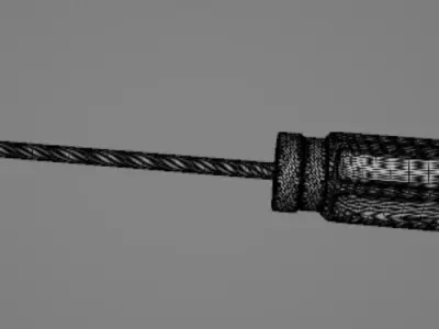 Screwdriver phillips Free low-poly 3D model