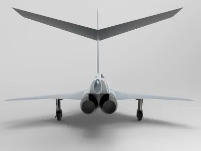 McDonnell F-101 Voodoo 3D model