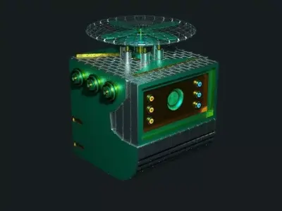 Industrial Air Free 3D model