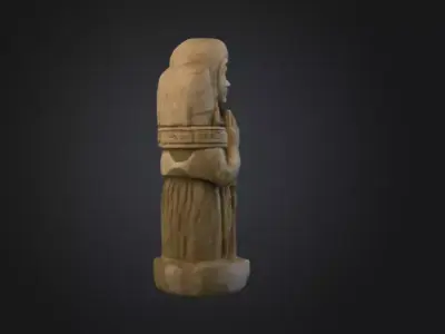 Ethereal Serenity  Low-poly 3D model