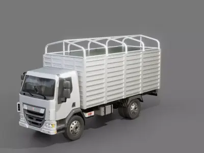 Kenworth K370 Cargo Truck 2014 3D model