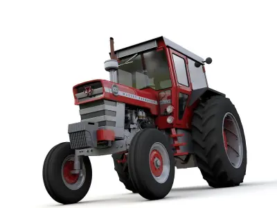 Massey Ferguson 1130 Cabine type2 Tractor 3D model