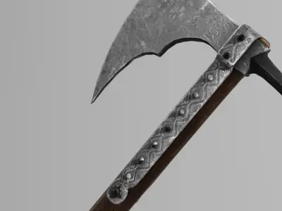 Battle Axe 3D model buy