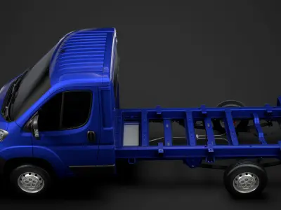 Citroen Jumper Chassis Single Cab 3450WB 2020 3D model