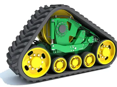 Continuous Track 3D model