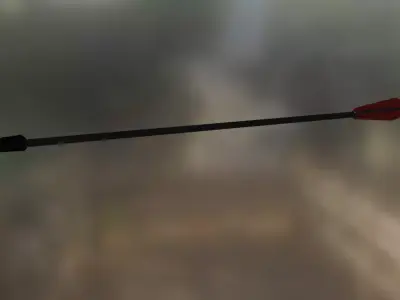 bolt arrow 2 Low-poly 3D model