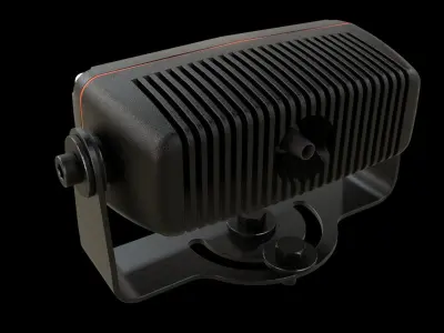 External LED worklight 1 Free 3D model