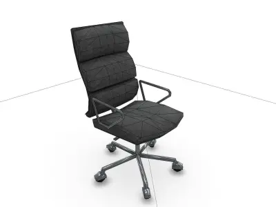 SHC Quick Office Officechair LM Low-poly 3D model