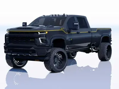 Pickup 2500 Carhartt Edition 3D model