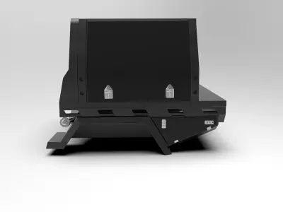 Canopy Off-Road Toyota Pickup Low-poly 3D model