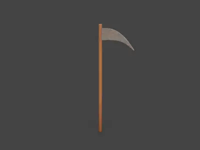 Prop105 Sickle Free low-poly 3D model