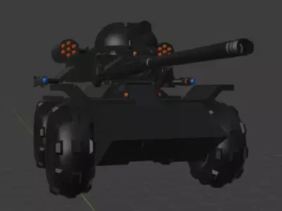 Foxhound AFV 3D model