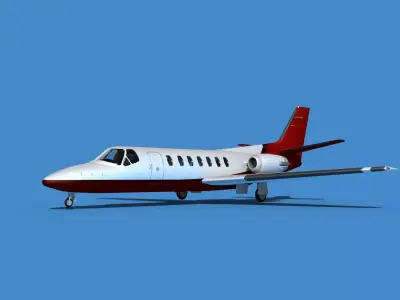 Cessna Citation V 560 Encore V14 3D model
