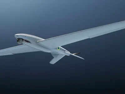 Shark Ukrainian Reconnaissance Drone 3D model