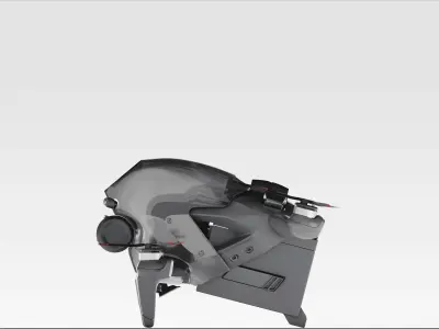 Drone Free low-poly 3D model