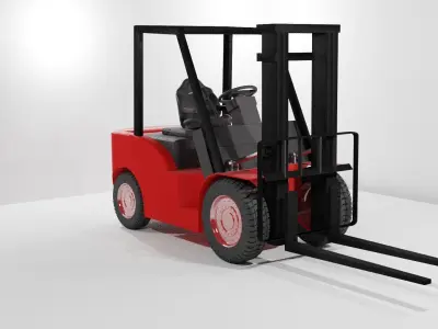 Forklift 3D model shop