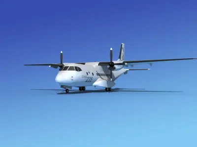 Casa CN-235 CASA 3D model