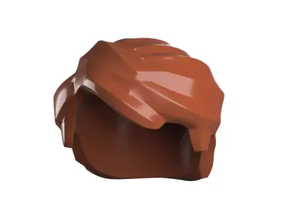 Custom3Dprint Minifigure Accessory - Minifigure Hair S2 - 105 3D print model