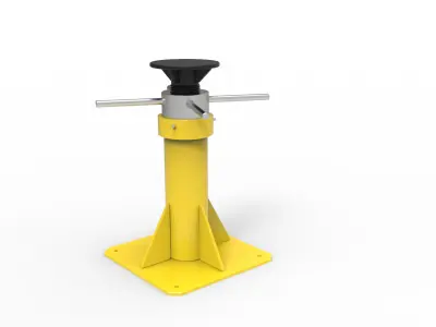 Stabilizing Jack 20 ton 3D model