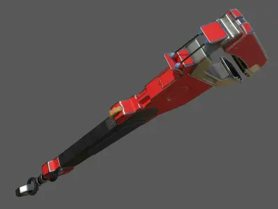 Adjustable Wrench Low-poly 3D model purchase