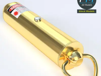 Laser pointer 3D model