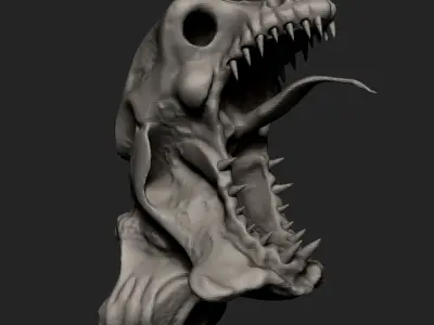 Sci-Fi Monster 3D model
