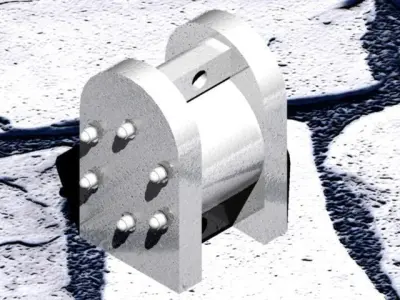 Pneumatic pump Free 3D model