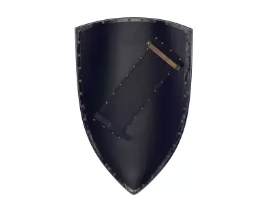 Medieval Shield Free low-poly 3D model