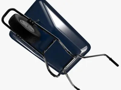 Wheelbarrow 3D model 10