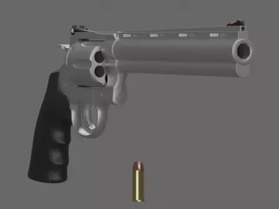 Anaconda 44 Magnum 3D model