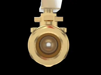 Ball valve 3D model purchase