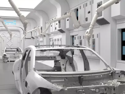 Car Frame03 3D model