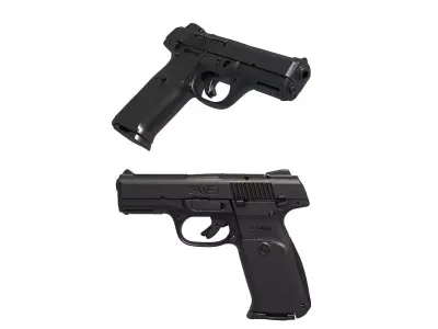 Ruger SR9 3D print model