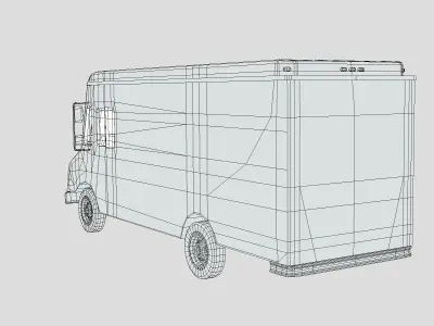 Chevrolet P30 1995 Low-poly 3D model