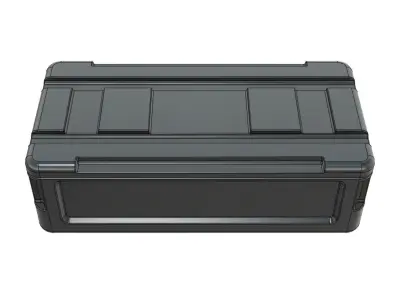 Long Military Container 3D model